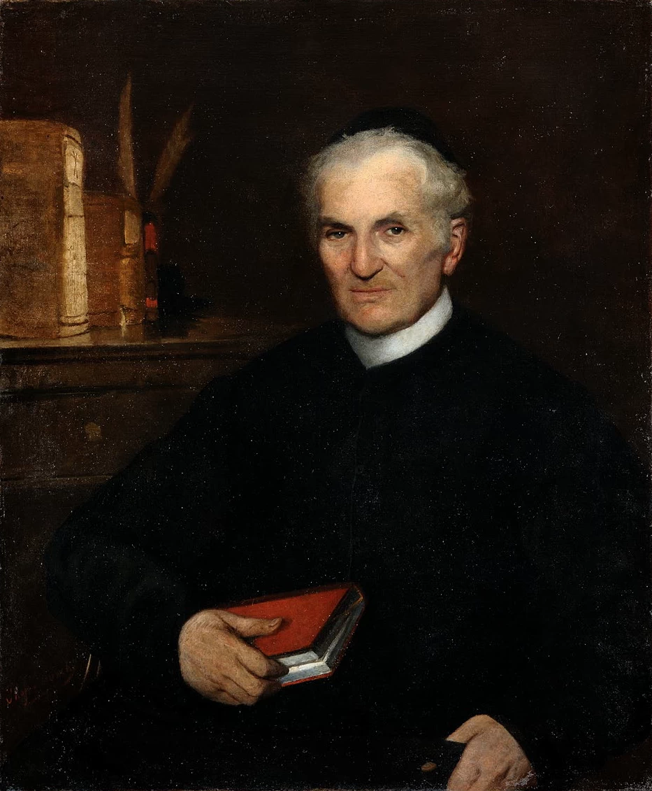Ritratto del parroco Gian Andrea Nova - Parrocchia San Bartolomeo di Brugherio